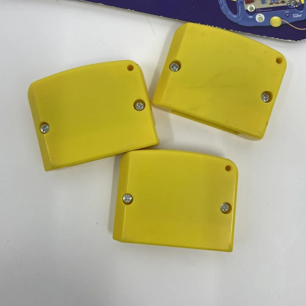 LeapFrog My First LeapPad Bob‎ the Builder ABCs Phonics Books Cartridges Lot 5pc